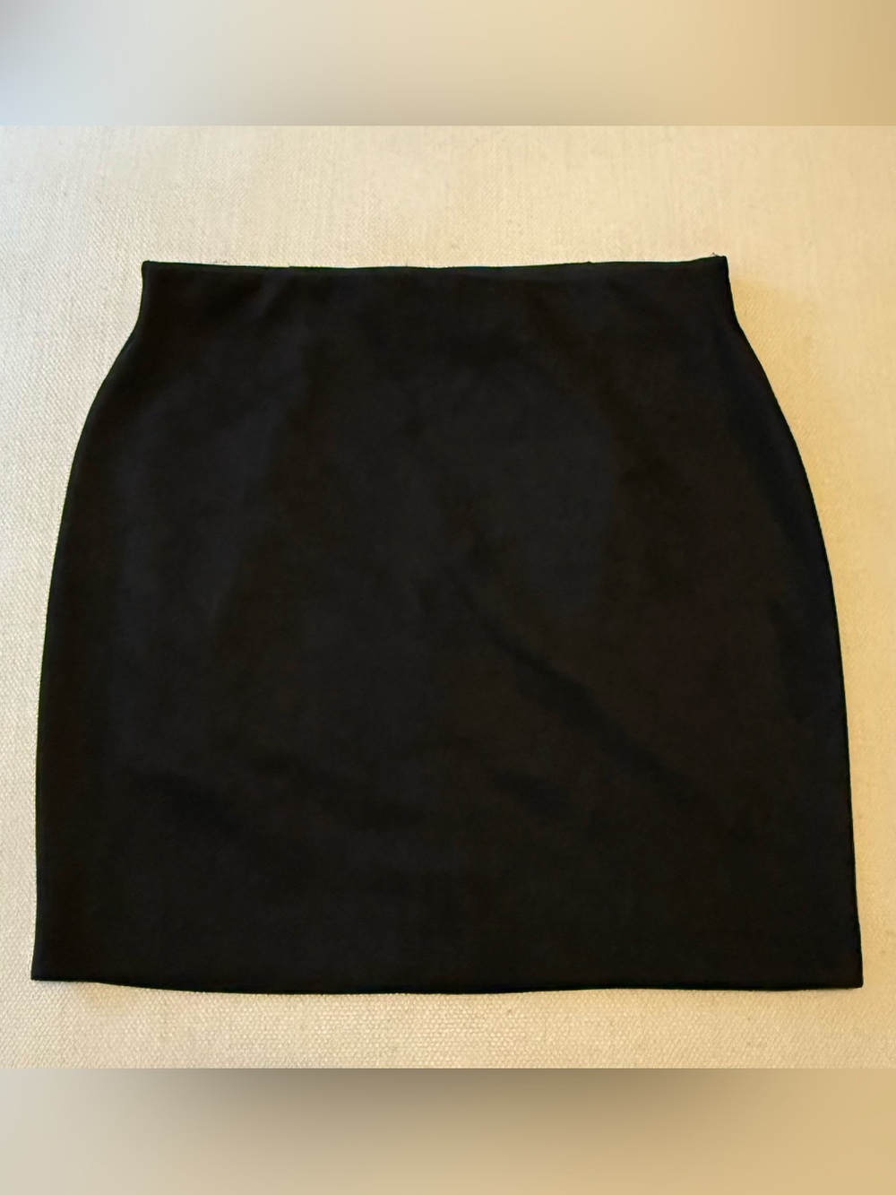 Parker Black Faux Suede Women's Mini Skirt NWT!